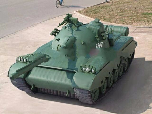 汤阴军用充气坦克